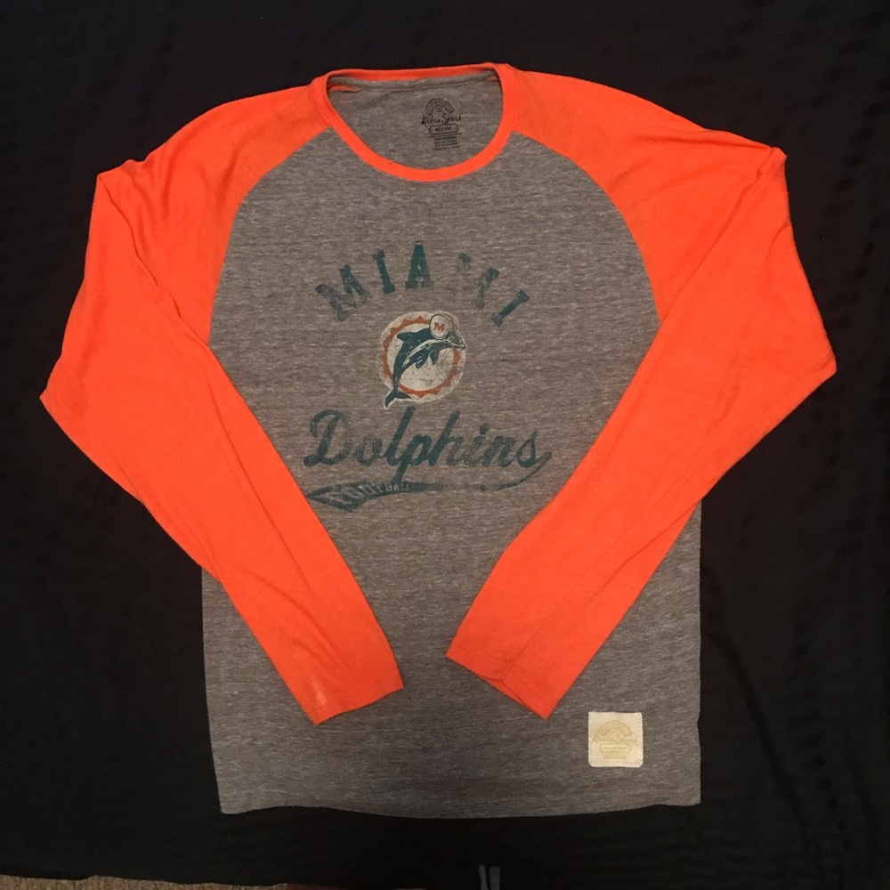 NFL Miami Dolphins retro sport shirt